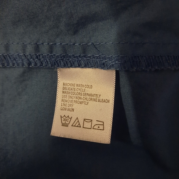 Vintage Metrostyle Womens Dress Size 12 Blue Retro - Picture 7 of 7